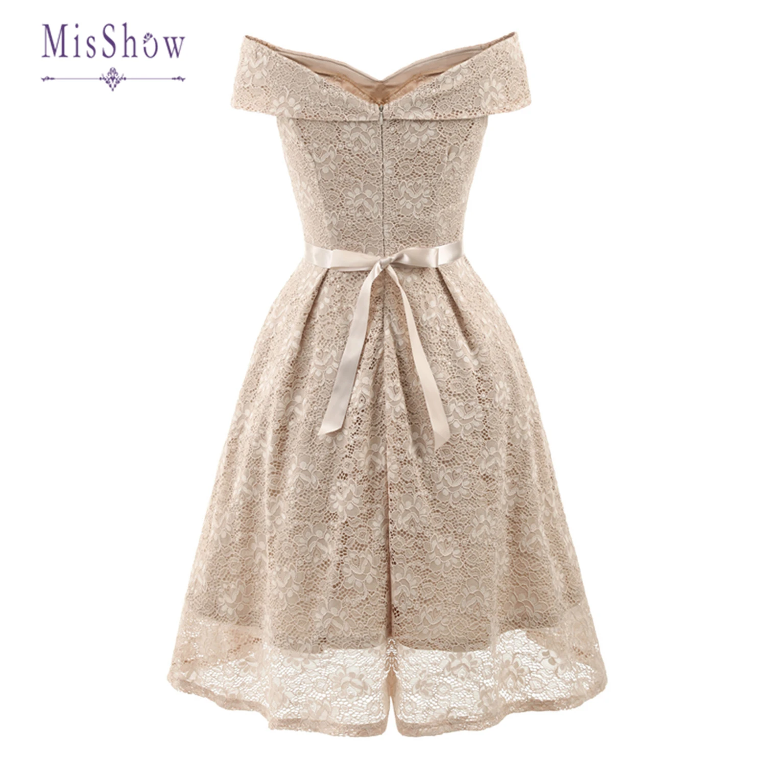 In Stock New Cocktail Dresses Floral Lace Retro Robe Vintage Rockabilly Plus Size Party Dress Prom Homecoming Dresses