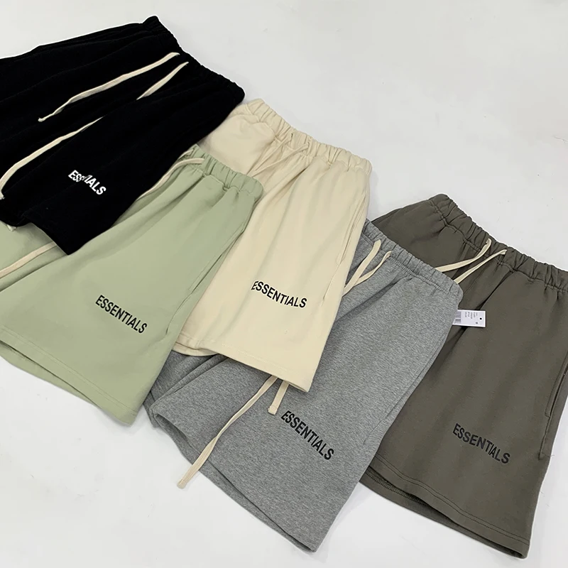 2021 Summer New Men's High Street Essentials Loose Hanging Crotch Sports Casual ins Cotton Shorts Quick-Drying And Breathable mens casual shorts