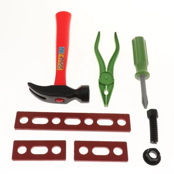 

Kids Yellow Safety Construction Helmet & Assorted Tools Halloween Costume