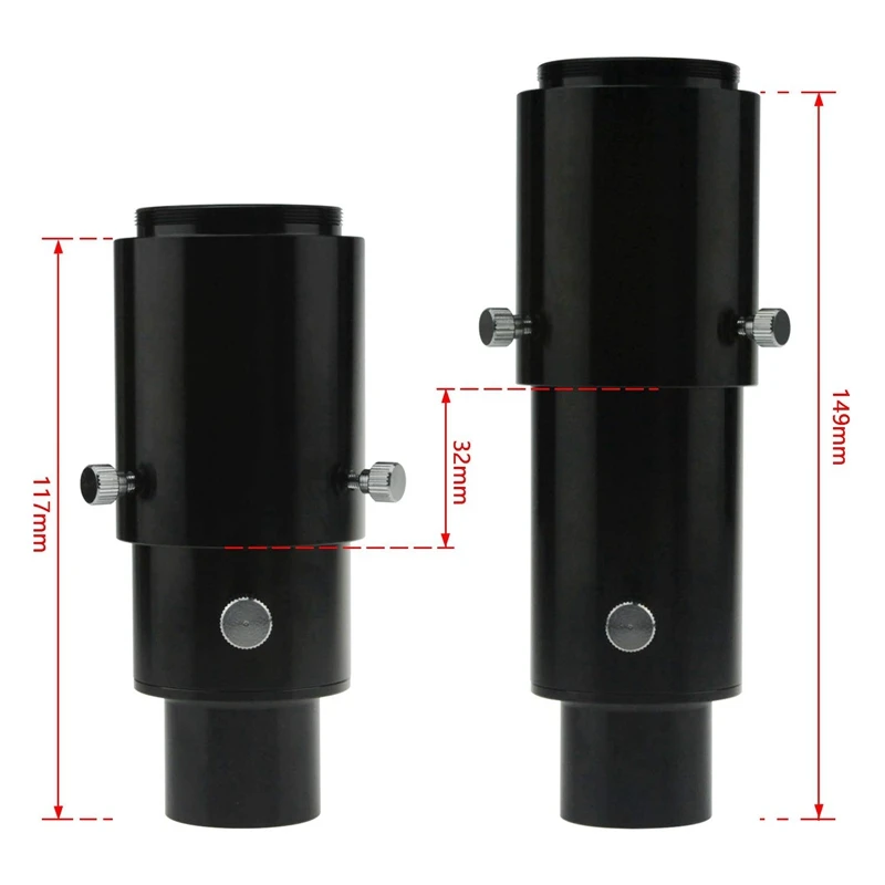 1.25 Inch Variable Projection DSLR Camera Adapter Telescope Eyepiece Accessory for Astronomical Photography Camera Adapter