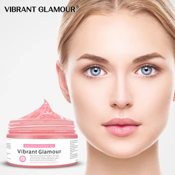 

VIBRANT GLAMOUR Dracaena Essence Gel Mask Cleaning Anit Aging Skin Care Depth Replenishment Pigmentation Corrector Cream