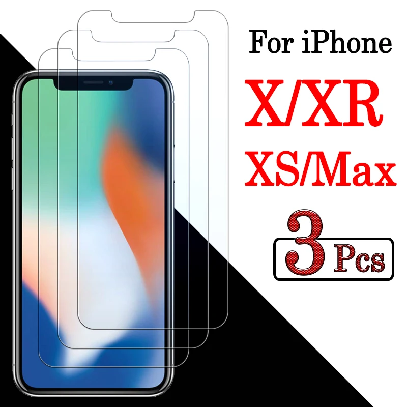 Закаленное стекло iPhonexr для Apple iPhone x Xs защита экрана Max Xr iP 10r защитное i Phone 10 s iPh Xmas