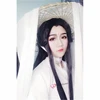 Xie Lian Cosplay Costume Tian Guan Ci Fu Cosplay Xielian Wigs Bamboo Hat Prop Men Women White Han Fu Anime Outfit ► Photo 3/6