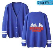 Стиль весна осень странные вещи свитер мужской вязаный хлопок мужской свитер-кардиган с v-образным вырезом Женская шаль вязаный