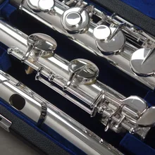 Новая альтовая флейта 16 закрытых отверстий офсетная G cupronicel Body и C footjoint с чехлом