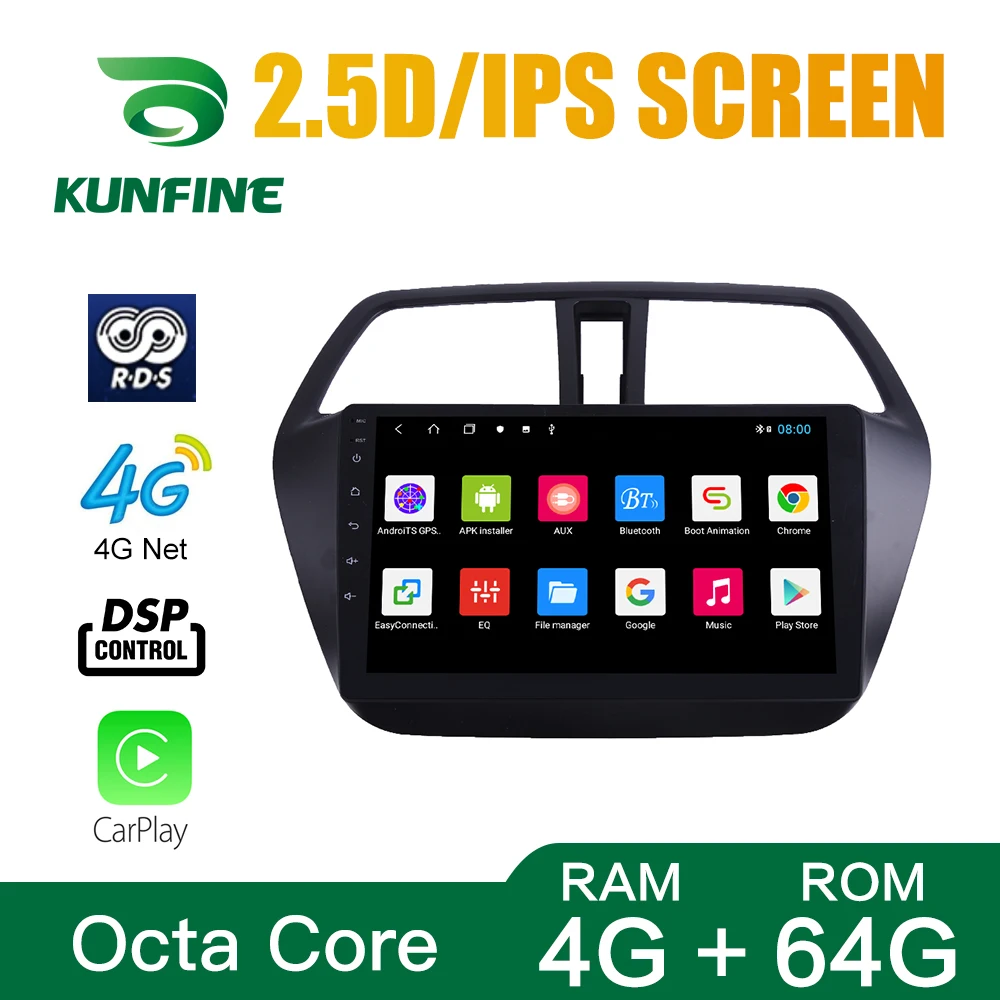 Автомобильный радиоприемник для Hyundai IX45/Santafe 17-19 Octa Core Android 10 0 автомобильный