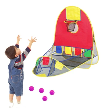 

Ball Tent Play House Basketball Basket Tent Ocean Ball Pool Outdoor Indoors Sport Kids Toys Beach Lawn Play Tent Scoring