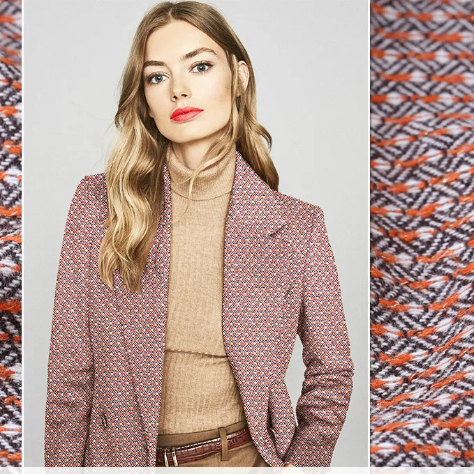 Шерстяная ткань, осенне-зимний костюм, ветровка, шерстяная ткань, мягкая теплая шерсть, полиэстер, ткань,, шерстяная ткань