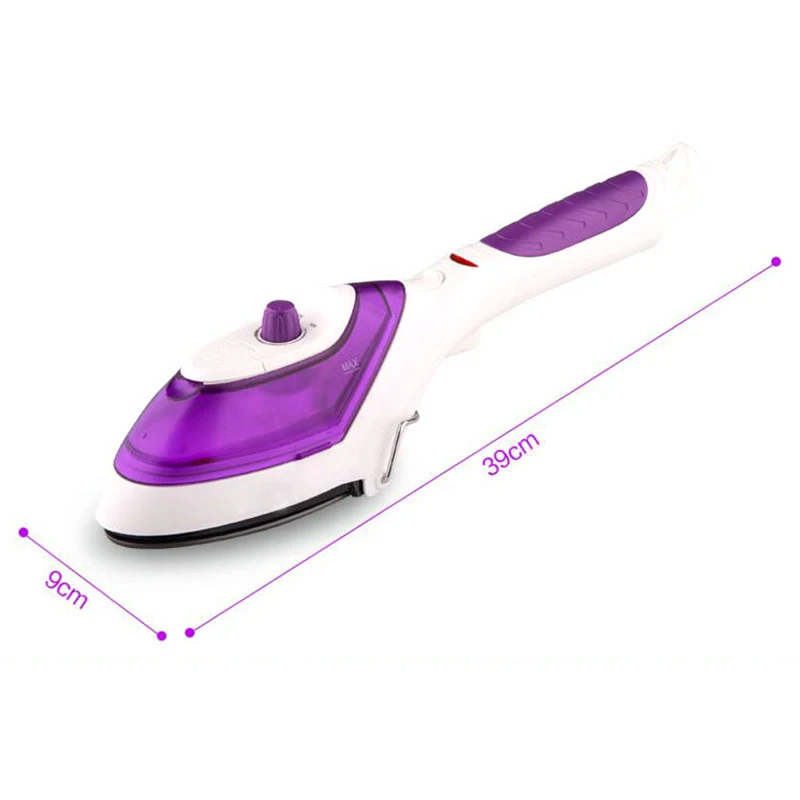 ЕС вилка портативный ручной отпариватель одежды для домашнего путешествия электрическая Паровая щетка для одежды паровой Утюг 220 В тефлоновая пластина