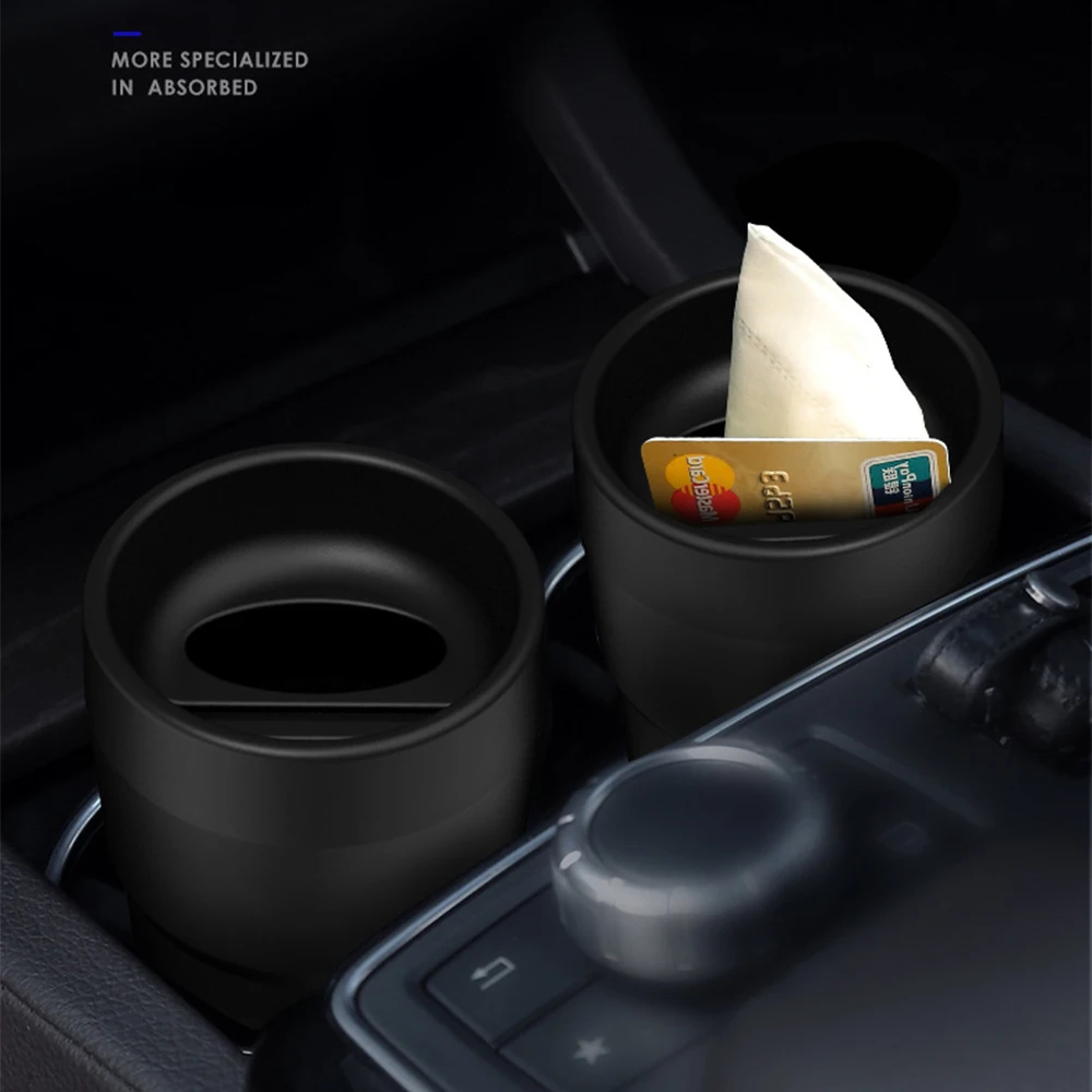

Car Multi-function trash can paper towel tray change coin creative card holder Home Room Office cup seat type storage tube