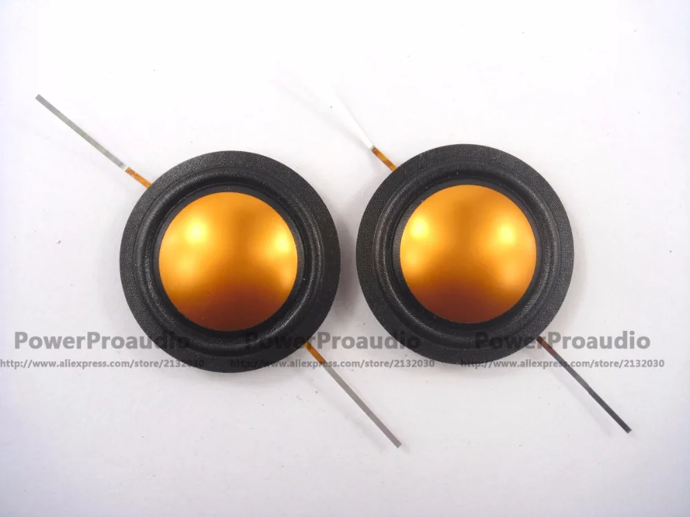 

2PCS 25.4mm 25.5mm (1") silk+Titanium diaphragm dome Tweeters voice coil menbrance 8ohm