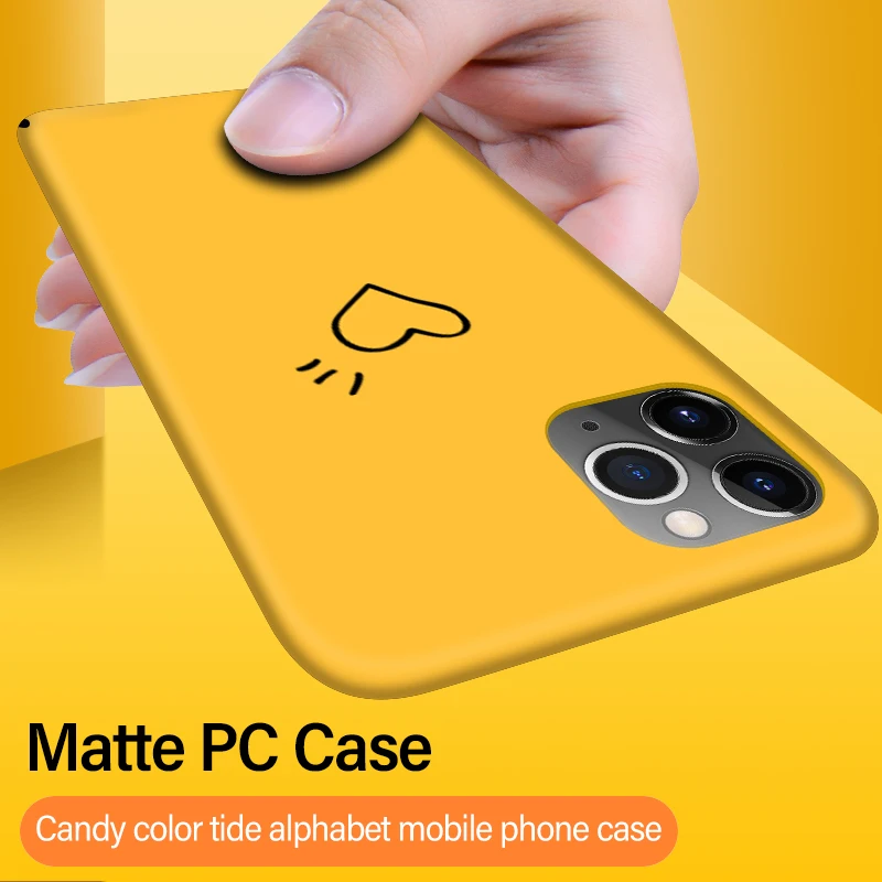 Ultra-thin Colorful Matte Hard PC Phone Case For iPhone 12 11 Pro Max SE XSmax XR XS X 8 7 6 Plus Cute Shockproof Frosted Cover Ultra-thin Colorful Matte Hard PC Phone Case For iPhone 12 11 Pro Max SE XSmax XR XS X 8 7 6 Plus Cute Shockproof Frosted Cover