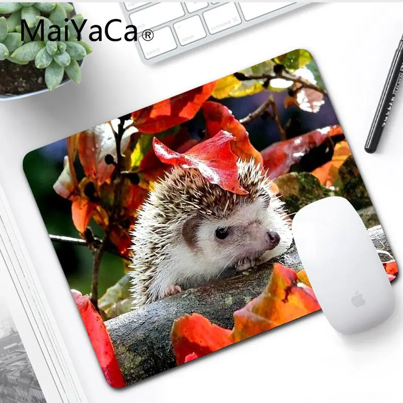 MaiYaCa крутой Животный Ежик DIY дизайн игровой с узором коврик для мыши для ноутбука игровой коврик для мыши