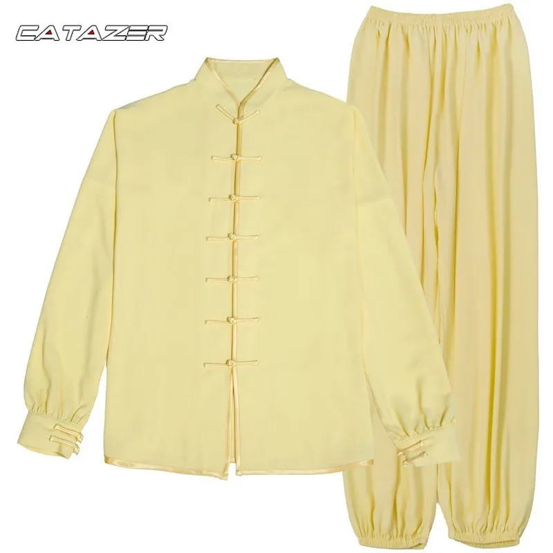 Abito Da Donna Tai Chi Uniforme Arti Marziali Wushu Wing Chun Kung Fu