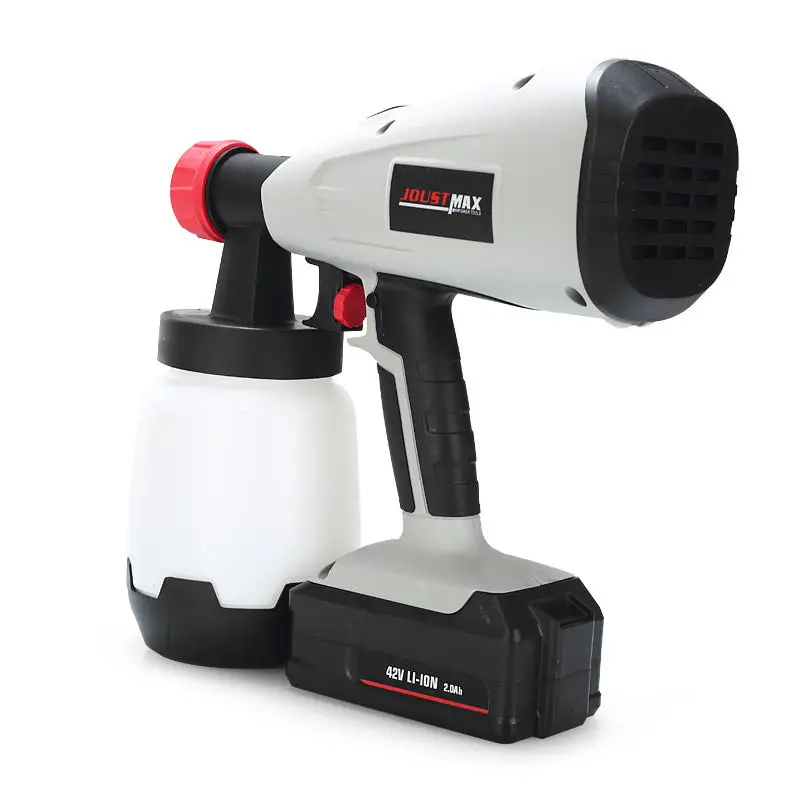 2PCS 24V 2000mAh Handheld cordless spray gun lithium battery spray gun with 1000 ml tankHome
