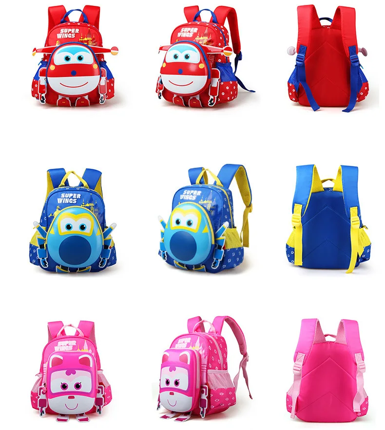 JZYZQBX Super Wings школьная Детская сумка-рюкзак plecak szkolny mochilas escolares infantiles школьный рюкзак для девочек и мальчиков