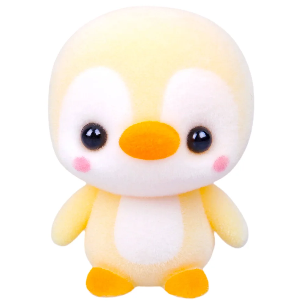 Пингвины плюшевые игрушки мини милые пластиковые держатели игрушки животных пингвин кукла для детей подарок синий, серый, розовый, желтый мягкие и плюшевые животные