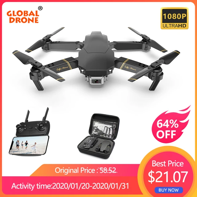 $US $21.07  Global Drone EXA Dron with HD Camera 1080P Live Video Drone X Pro RC Helicopter FPV Quadrocopter Dr