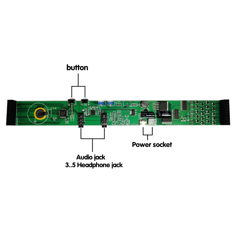 USB 5V Ǵ 12V ׷ VU  ǥñ,  Ʈ м 20 ׸Ʈ LED  ÷