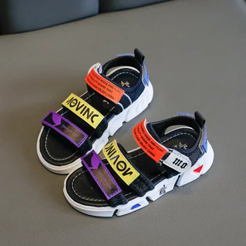 

Kids Shoes 2020 Summer Children Fashion Beach Sandals Baby Boys Casual Shoes Toddlers Brand Flat Black