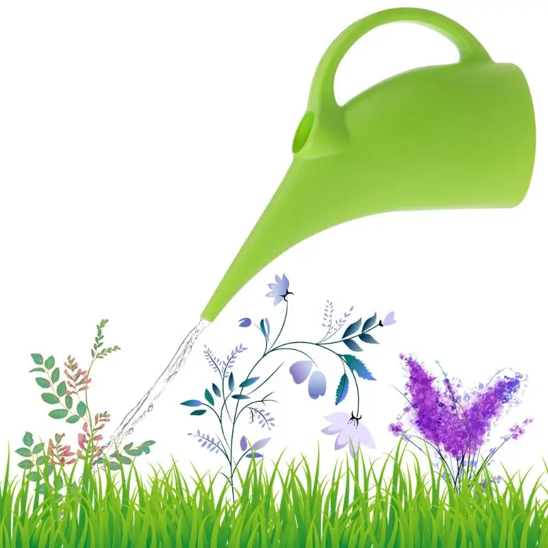 Plastic Large Capacity Long Spout Kettle Watering Can Flower Plant Watering Pot 