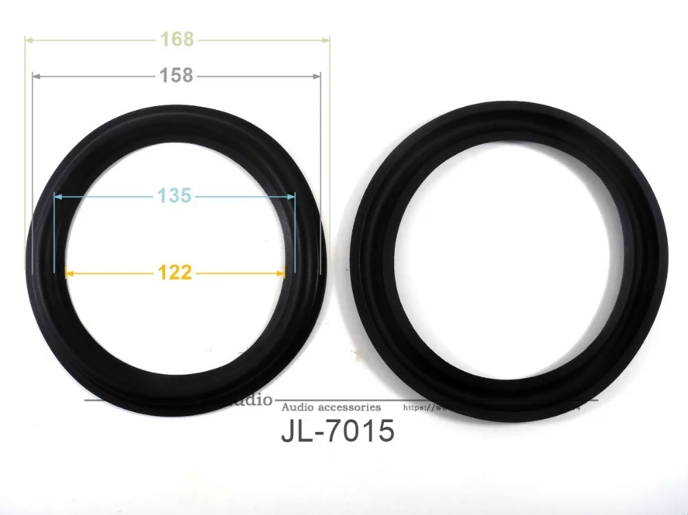 

New 10 pcs /lot = 5 Pair 6.5inch Woofer Repairable Parts / Speaker Rubber Surround ( 168mm / 158mm / 135mm / 122mm )