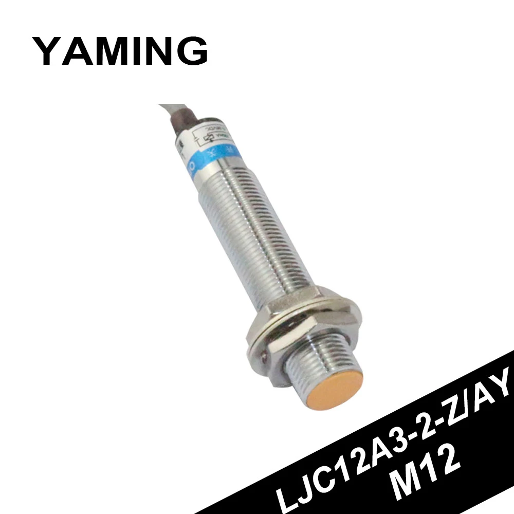 Металлический датчик LJC12A3-2-Z/AY DC трехпроводный PNP/NPN NO/NC емкостный Бесконтактный