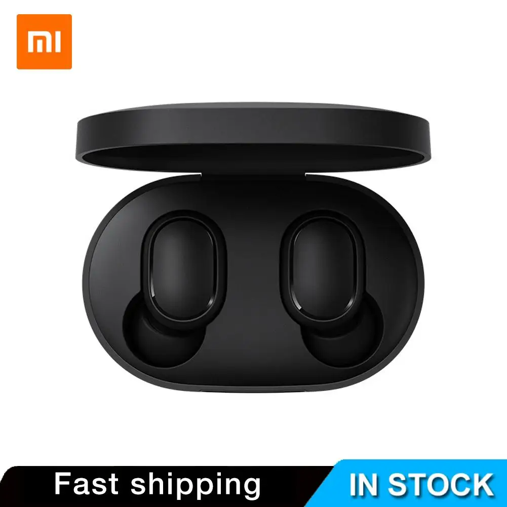 

[In Stock] Xiaomi Redmi Airdots TWS Wireless Bluetooth Earphone AI Control Bluetooth 5.0 Noise Reduction Tap Mic Handsfree