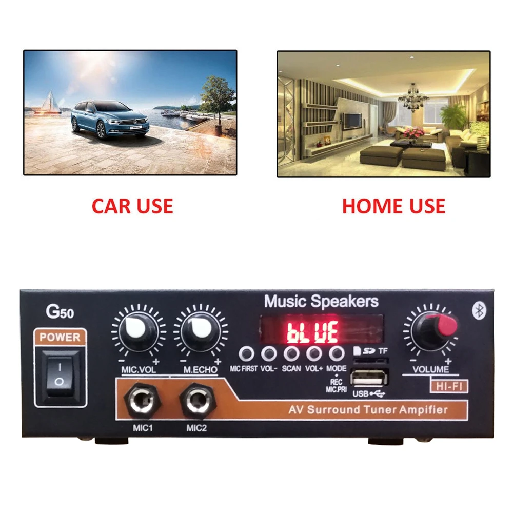 20W + 20W HIFI 2CH    110/220V  ý  ̴  FM USB TF ī   