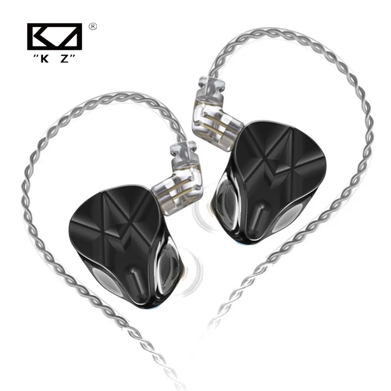 Наушники вкладыши KZ ASF 10 BA HiFi спортивные наушники с шумоподавлением