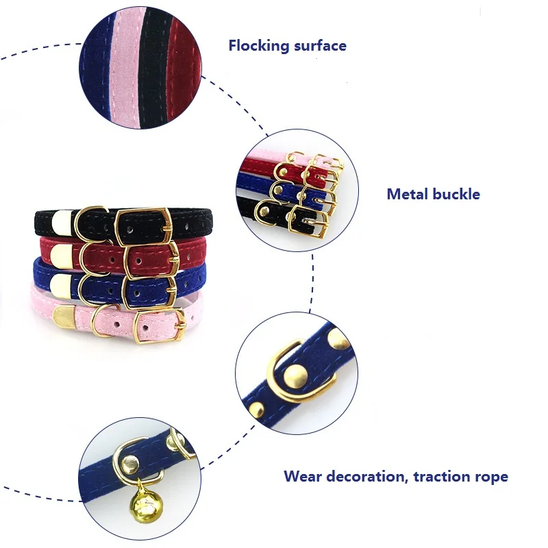 Pet Collar Cat Safety Collar Puppies Cat Collar Small Dog kitten Solid Collar Pet Collar Cat Safety Collar Puppies Cat Collar Small Dog kitten Solid Collar