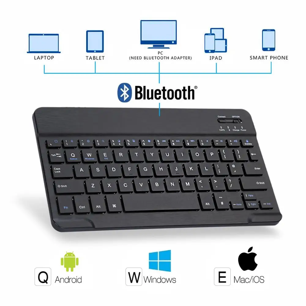 Smart Keyboard чехол для iPad mini 1/2/3 смарт-чехол для iPad mini 4/5 A1489 A1490 A1491 A1599 A1600 A1432 A1454 A1455