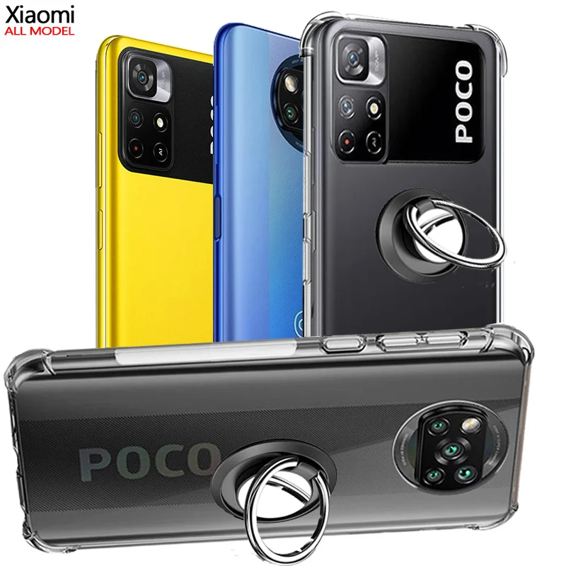 Poco F5 Case For Poco F5 Pro Silicon Case for Xiaomi poco f5 Shockproof  Transparent Cover Poko F5 M3 M4 Pro 5G Capa Poco F4 GT