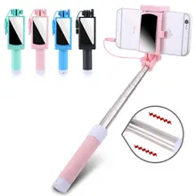 Мини Выдвижная телескопическая селфи-палка для мобильного телефона, монопод, камера, мобильный телефон, ручной карданный держатель, подставка