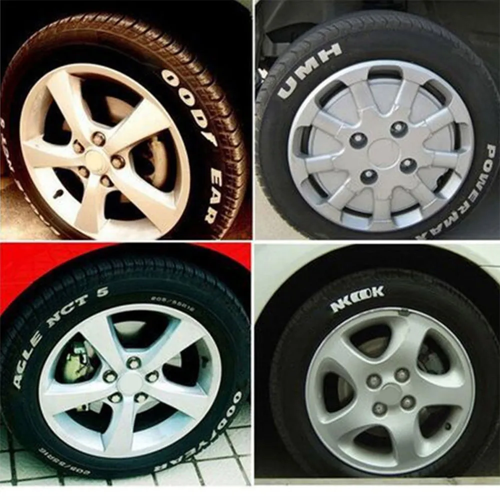 Paint Cleaner Car Wheel Tire Oily Painting Pen Auto Rubber Tyre Polishes Metal Permanent Marker Graffiti Touch Scratch Wet Wax