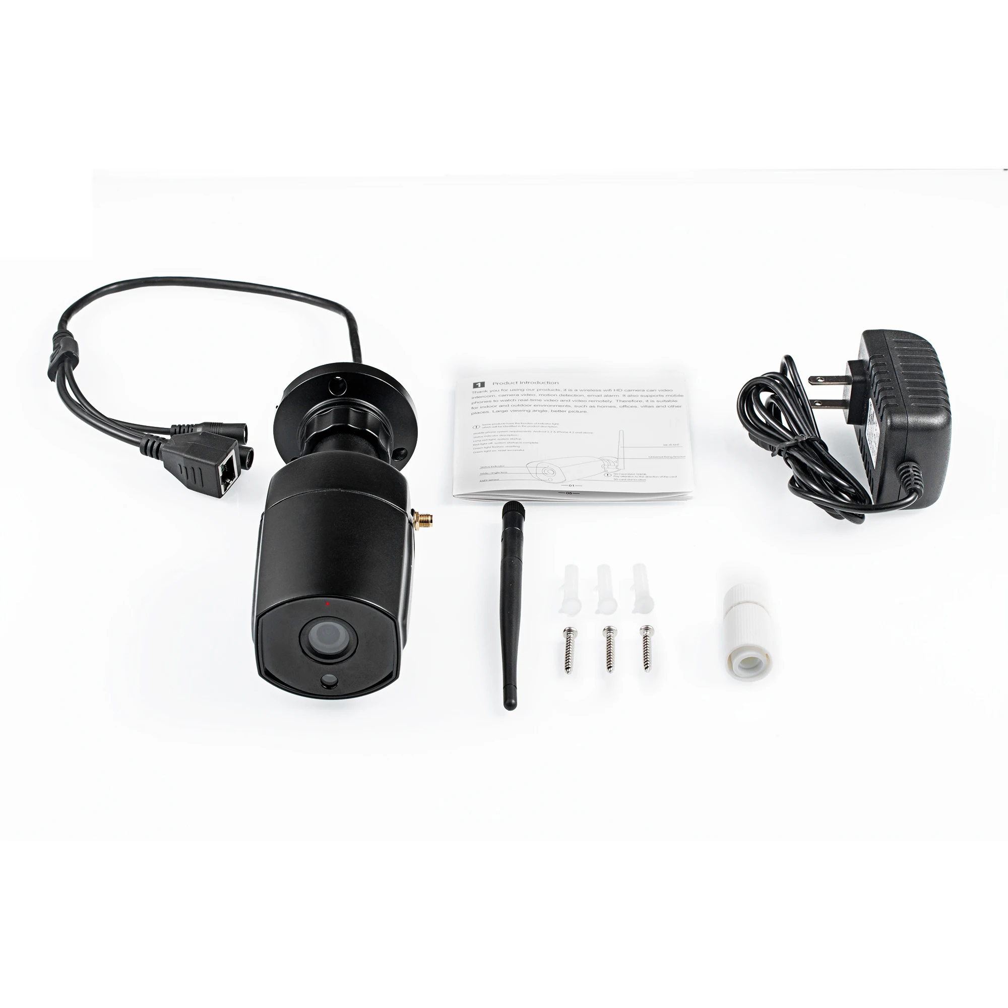 Ip камера цилиндрическая 1080p 2 Мп Wi Fi ночное видение|hd wireless camera|wireless cameracamera onvif |