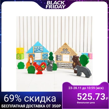 

Constructor “Fairy tales. Zaykina hut ", 24 elements