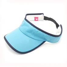 Козырьки Topless Регулируемый светоотражающий ремень сзади прекрасный солнцезащитный козырек унисекс летняя кепка козырек производитель как ваш логотип