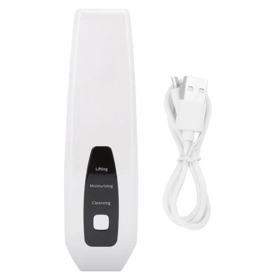  Face Skin Scrubber Ultrasonic Facial Cleanser Exfoliating Remove Blackheads Pore Cleanser