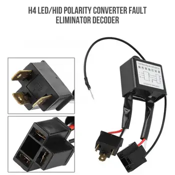 

H4 Led Headlight Polarity Converter Fault Canceller Decoder Hid H4 Xenon Lamp Positive And Negative Converter