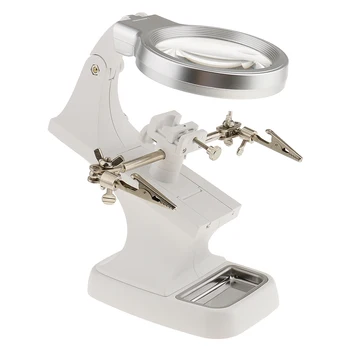 

Multifunction Welding LED Magnifier 3/4.5X Magnifying Glass Soldering Repair