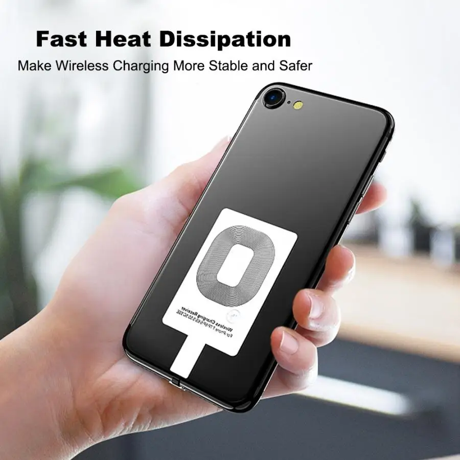 Беспроводное зарядное устройство Qi многоуровневая защита для iPhone samsung Xiaomi Redmi