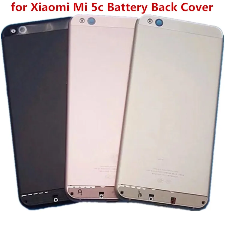 Оригинал для Xiaomi Mi5C MI 5C 5 15 ''крышка аккумулятора Металлическая Задняя крышка