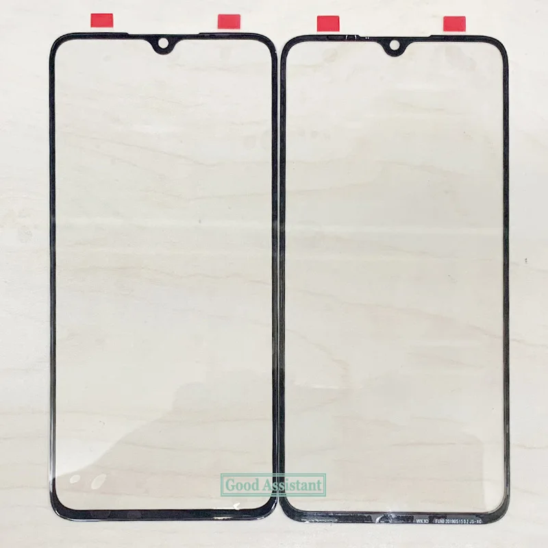 Black 6.4 inch For Xiaomi Mi 9 / Mi9 Global / For Xiaomi Mi CC9 Front Touch Screen Glass Outer Lens Replacement( no Cable
