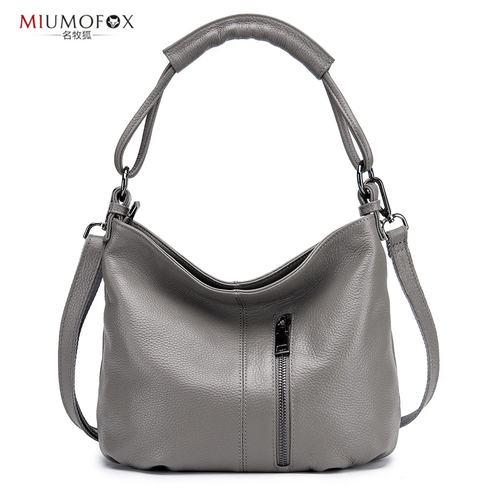 

Simple Women's Shoulder Bag Ol Shoulder Bag Nappa Leather 2019 New Style Middle-aged WOMEN'S Bag Mommy Bag