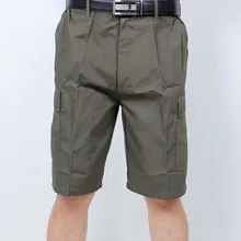 Уличные камуфляжные хлопковые свободные шорты Карго, летние мужские шорты для кемпинга, скалолазания, спорта, верховой езды, длина до колен, дышащие короткие брюки