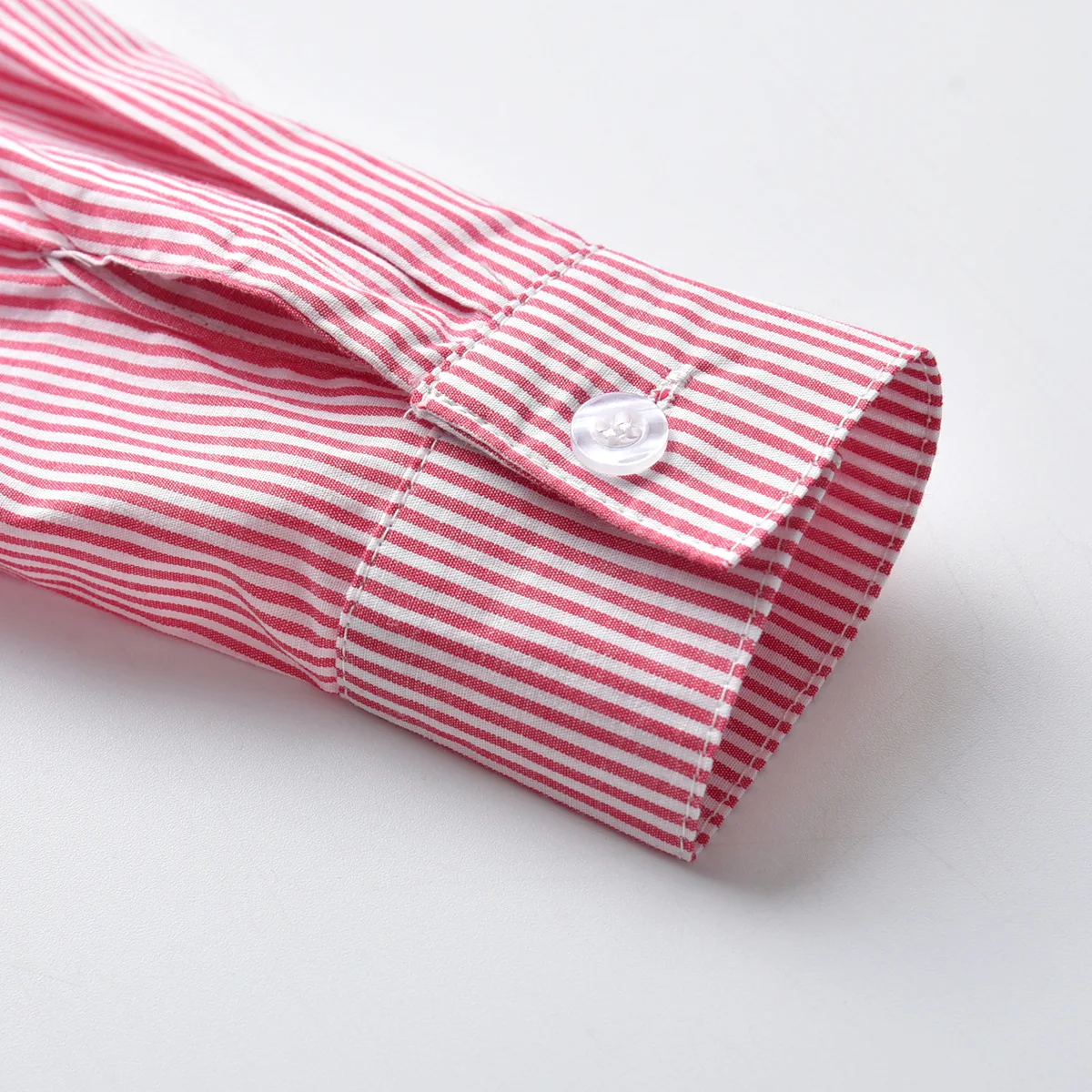 Autumn New Style Pure Cotton Shirt Children Baby Pure Cotton Striped Shirt with Bowtie