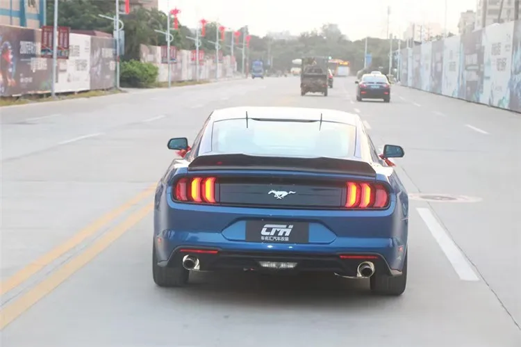 Carbon Fiber Car Rear Wing Trunk Lip Spoilers Fits For Ford Mustang Spoiler
