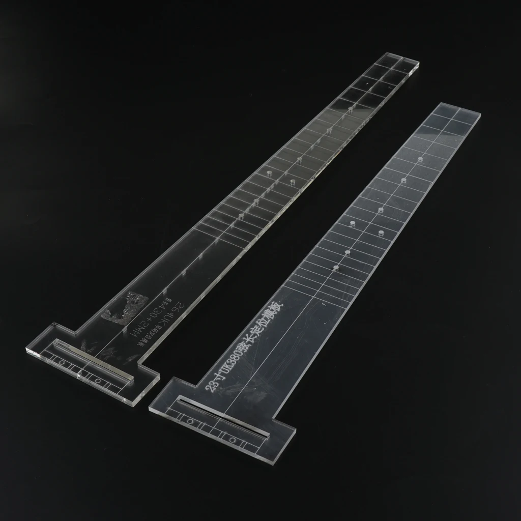 23/26'' Guitar Acrylic Making Fingerboard Bridge Templates DIY Tools