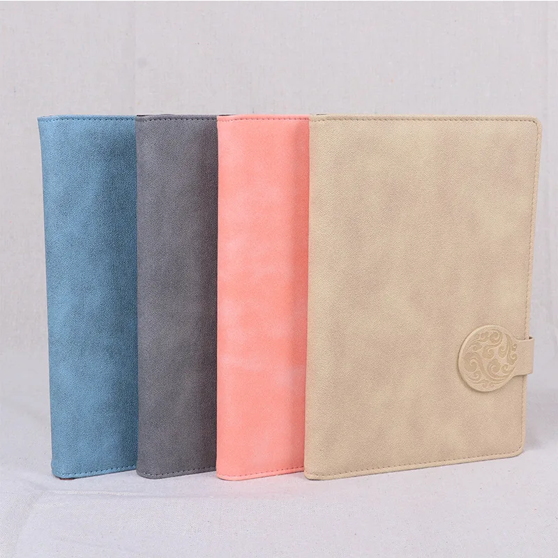 

Business notebook gift box set A5 imitation leather office notebook with pen se